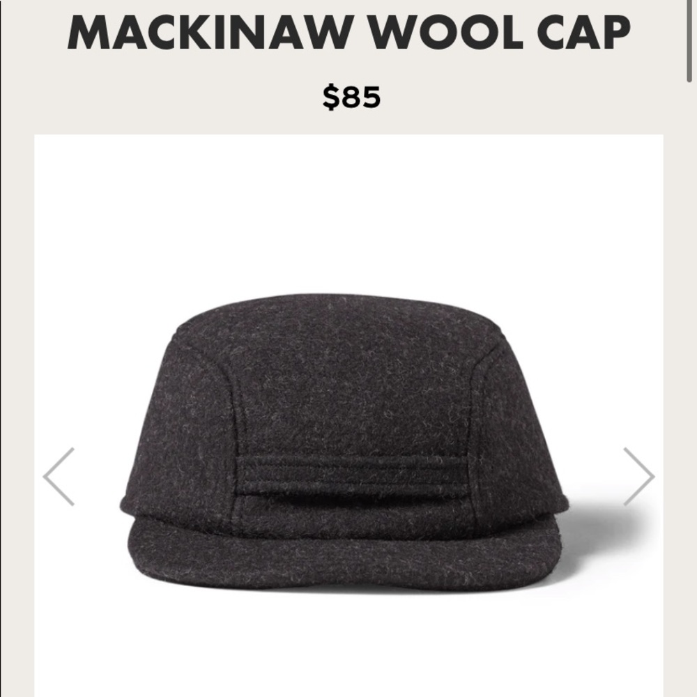 Filson Mackinaw wool cap